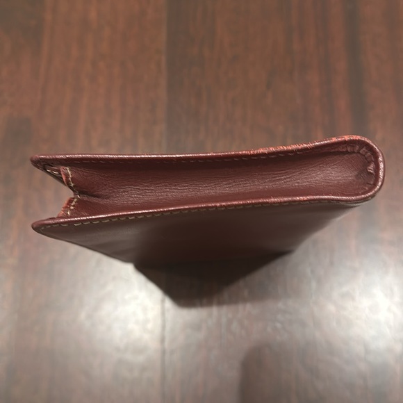 Cartier pouch mast line Bordeaux Women Men Authentic - Picture 4 of 6